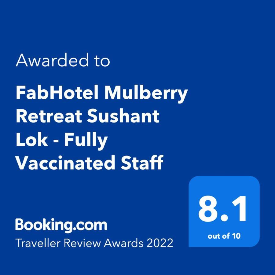 Fabhotel Mulberry Retreat Sushant Lok Yeni Delhi Dış mekan fotoğraf